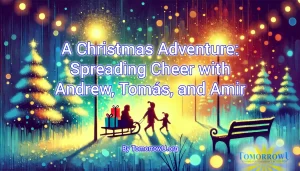 Read more about the article “A Christmas Adventure: Spreading Cheer with Andrew, Thomas, and Amir” by TomorrowU.org