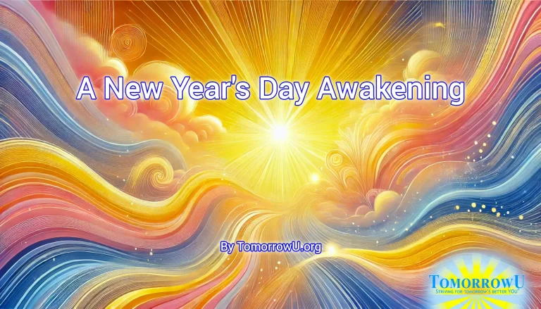 Read more about the article “A New Year’s Day Awakening” by TomorrowU.org