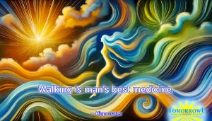 Read more about the article “Walking is man’s best medicine.” —Hippocrates