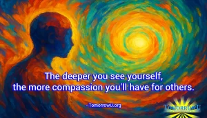 Read more about the article “The deeper you see yourself, the more compassion you’ll have for others.” – TomorrowU.org