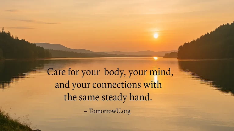 Read more about the article Balance Sustains Health: Nurture Body, Mind, and Connection