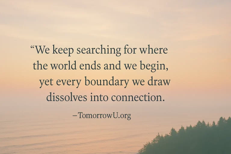 Read more about the article Boundaries That Disappear