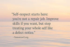 Read more about the article You’re Not a Repair Job: Respect Begins with Enoughness
