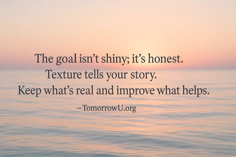 Read more about the article Keep the Texture