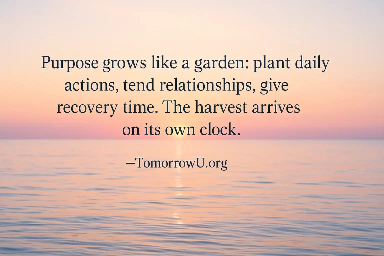 Read more about the article Purpose Grows Like a Garden