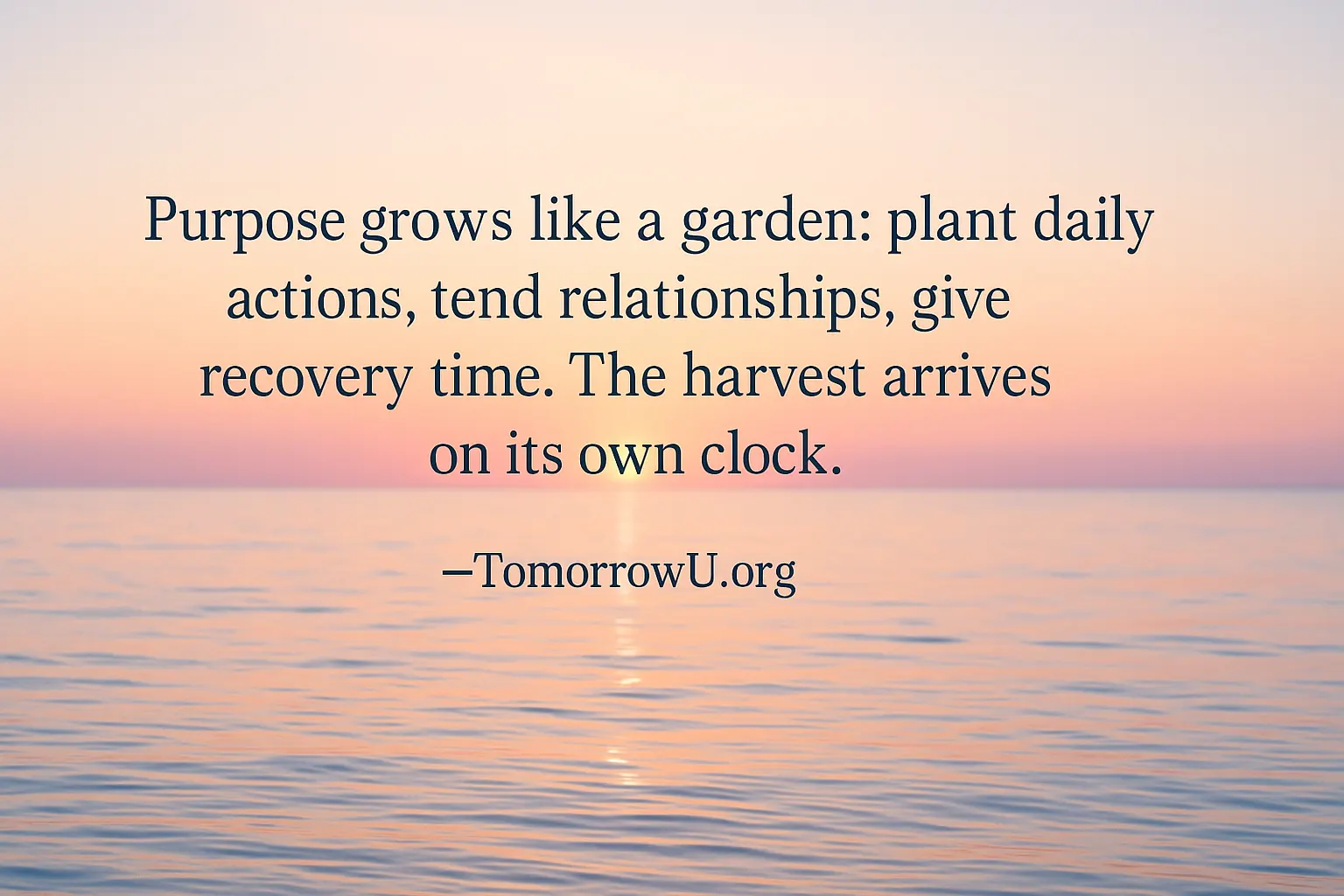 You are currently viewing Purpose Grows Like a Garden