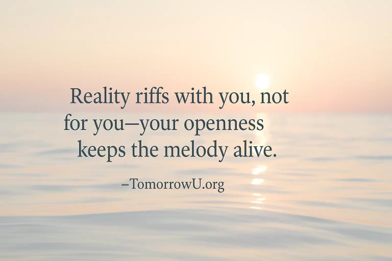 Read more about the article Reality Riffs with You