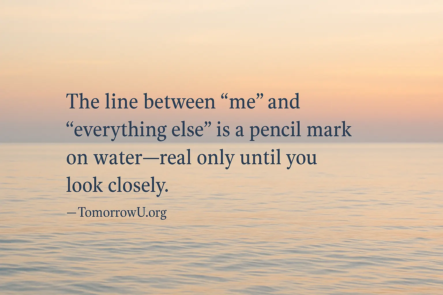 You are currently viewing The Water Between Us