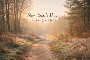 Read more about the article New Year’s Day: The First Quiet Choice