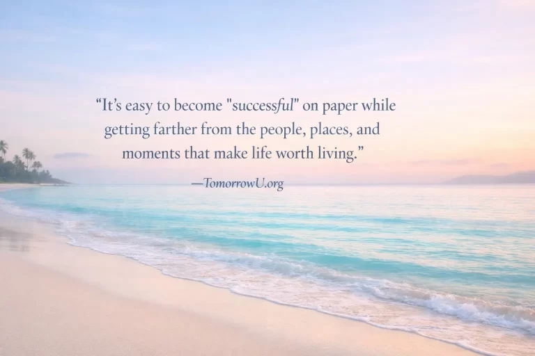 Read more about the article When Success Starts to Cost You Life