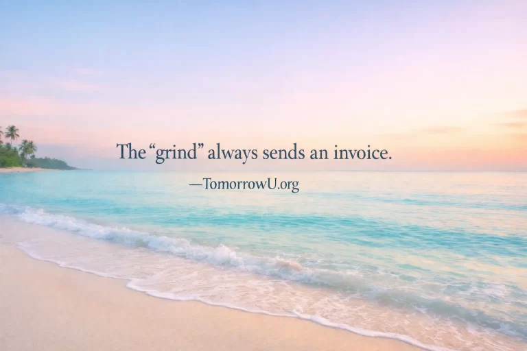 Read more about the article When the Grind Comes Due