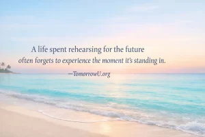 Read more about the article Living Before the Checklist Is Complete