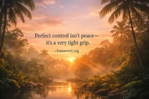 Read more about the article Loosening the Grip to Find Real Peace