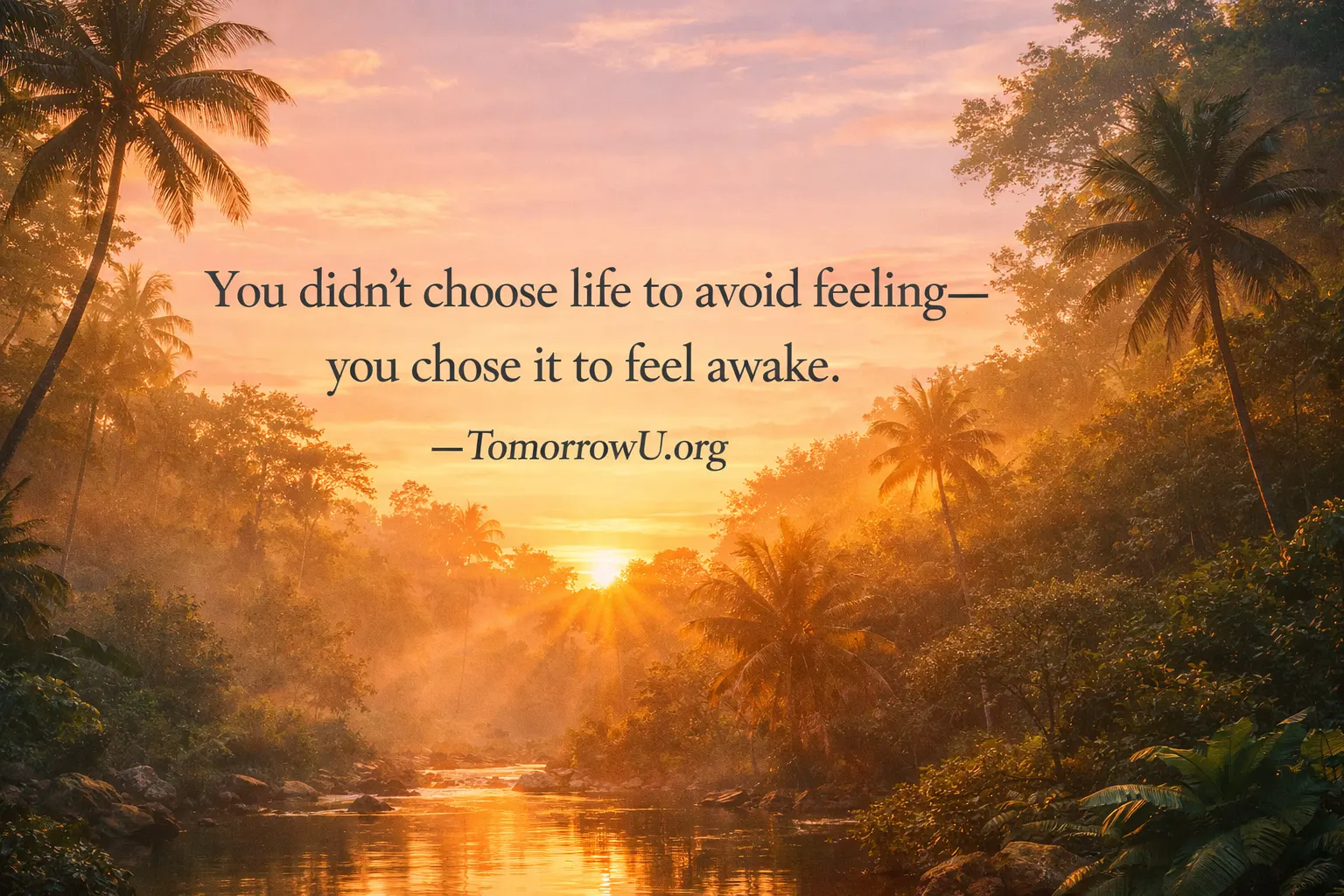 You are currently viewing Choosing to Feel Awake