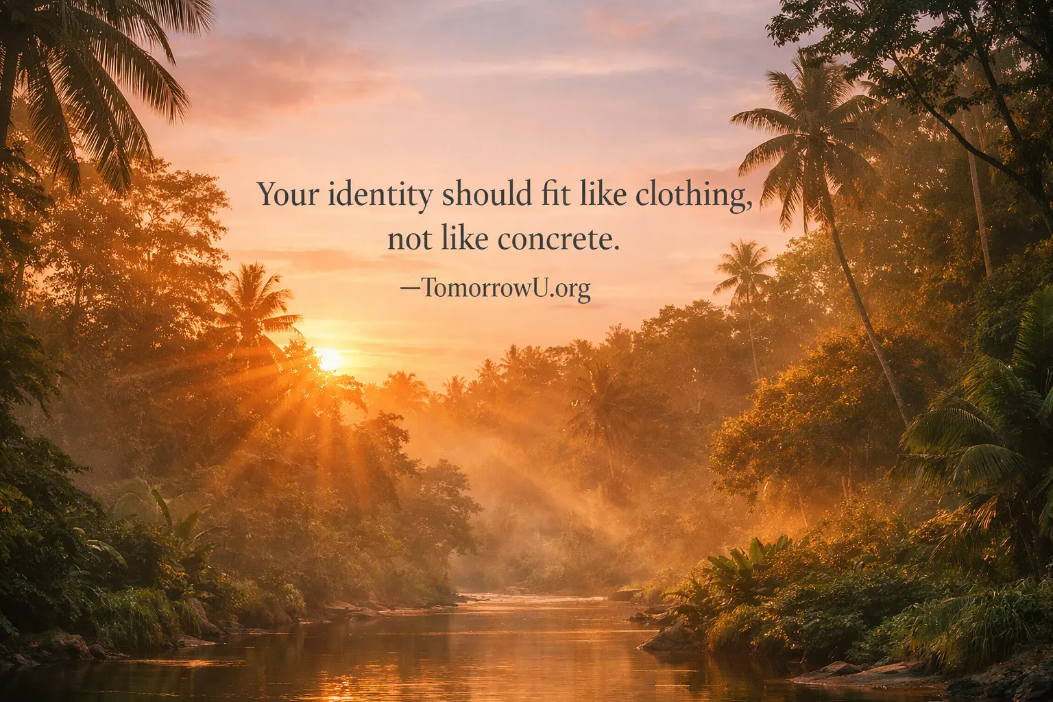 You are currently viewing Wearing Who You Are, Not Being Stuck in It
