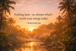Read more about the article What Deserves Your Energy Right Now