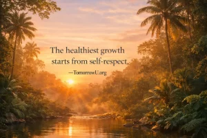 Read more about the article Growth Begins with Self-Respect