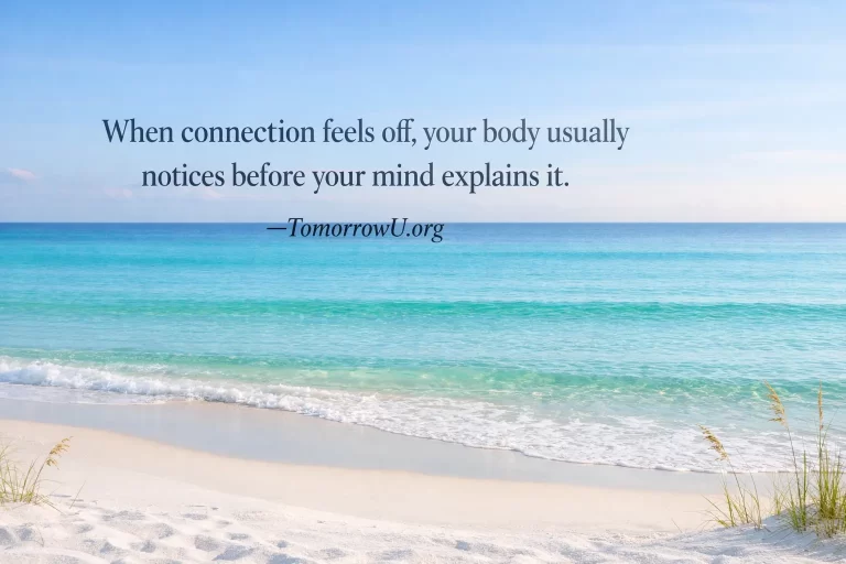 Read more about the article When the Body Notices What Words Haven’t Said