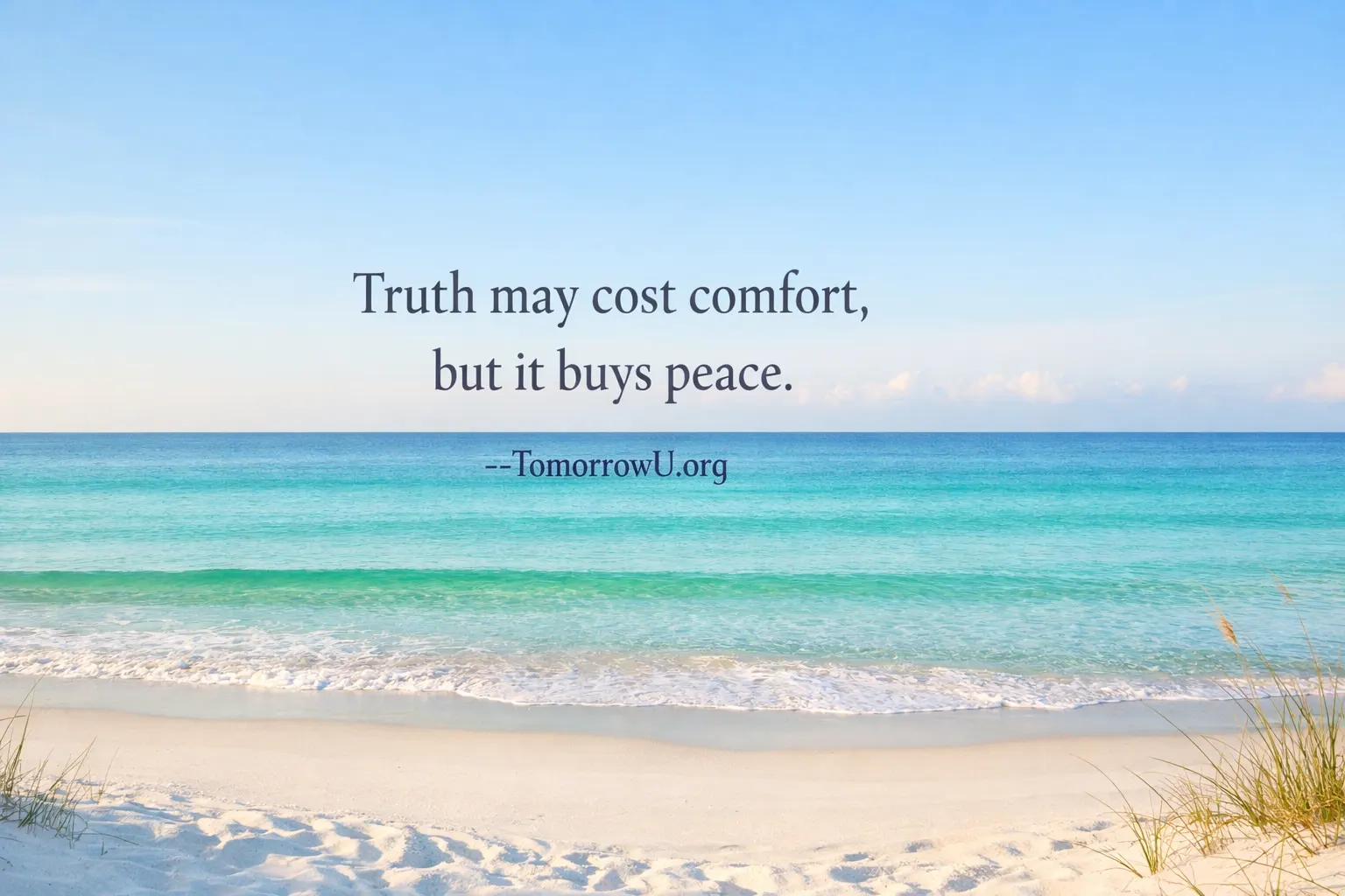You are currently viewing Truth and the Quiet Peace It Brings