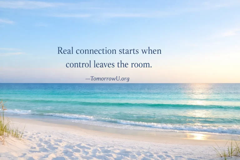 Read more about the article Presence Over Control: Where Real Connection Begins