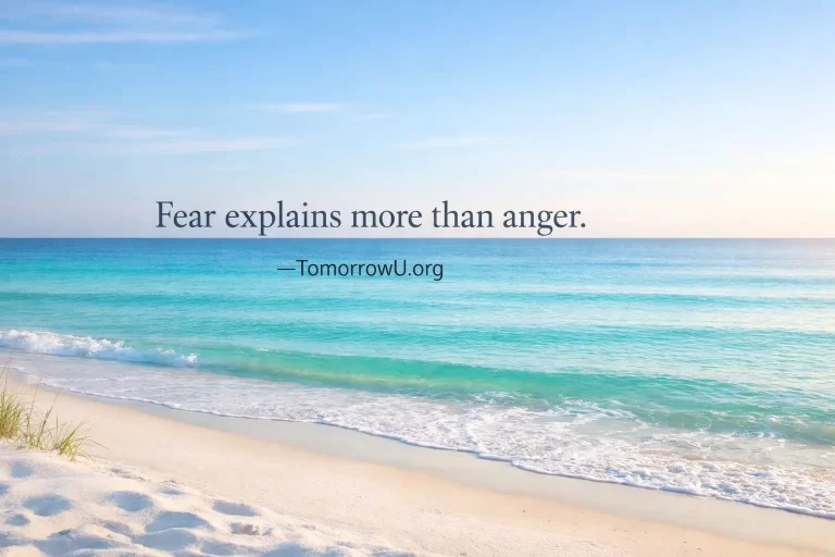 Read more about the article Looking Beneath Anger: The Fear We Often Miss