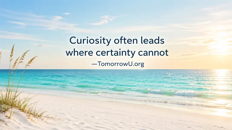 Read more about the article Curiosity: The Quiet Path to Growth