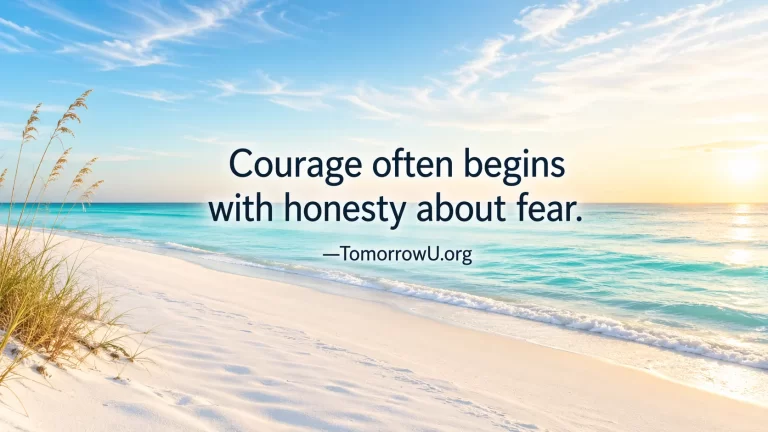 Read more about the article Courage: Where Honesty Meets Fear