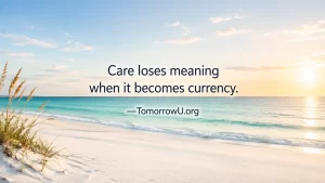 Read more about the article When Care Becomes a Transaction