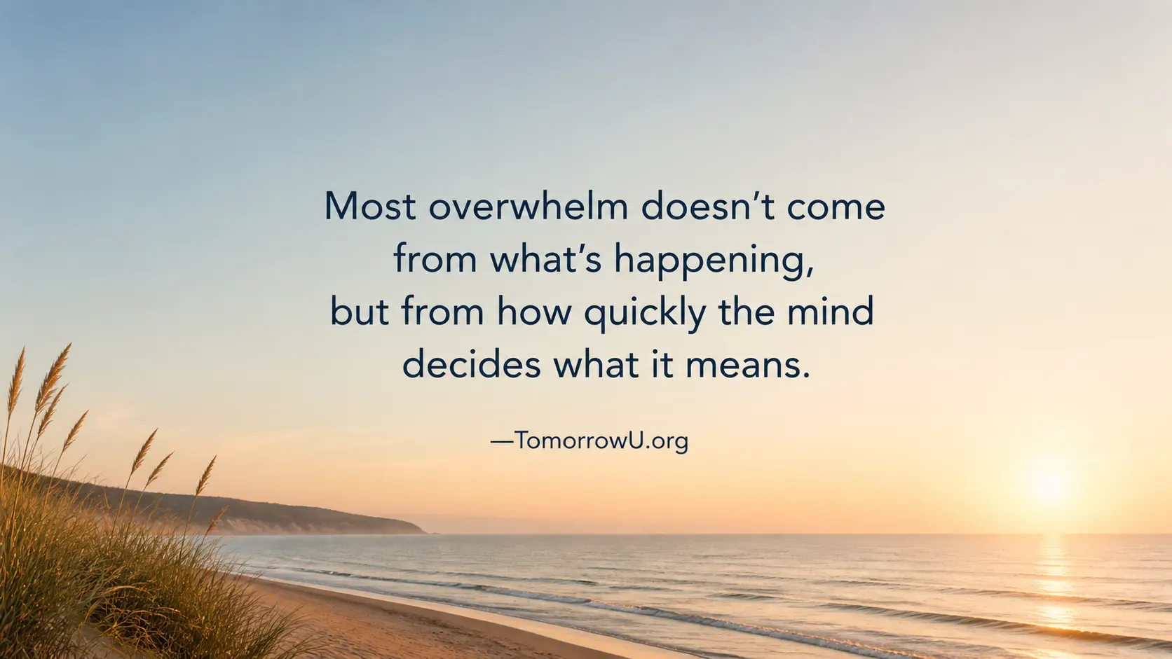 You are currently viewing When Overwhelm Isn’t About the Situation