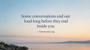 Read more about the article The Conversation That Stayed