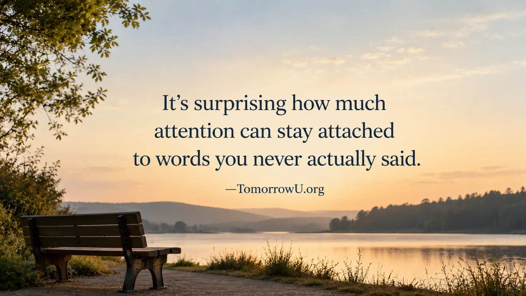 You are currently viewing Words You Never Said