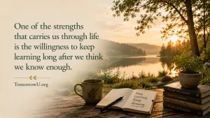 Read more about the article Never Knowing Enough