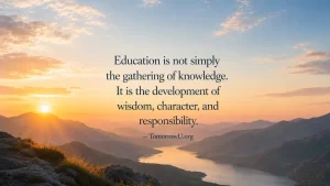 Read more about the article More Than Knowledge