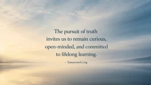 Read more about the article Pursuing Truth