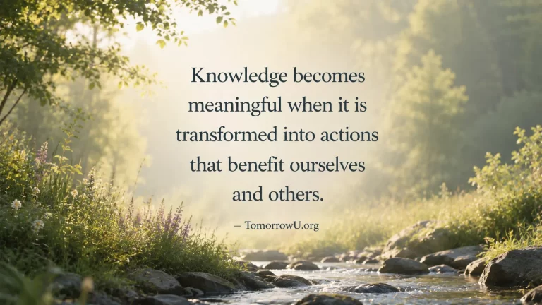Read more about the article Knowledge Into Action