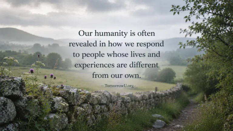 Read more about the article Our Shared Humanity
